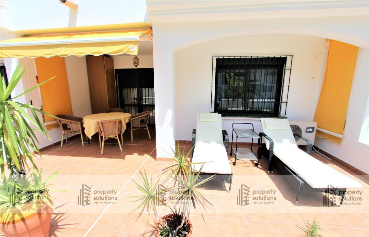 Pueblo Del Parque 3 - Terraza Soleada Con Jardin - Piscina Y Playa - Urbanizacion Tranquila Apartman Benalmádena Kültér fotó