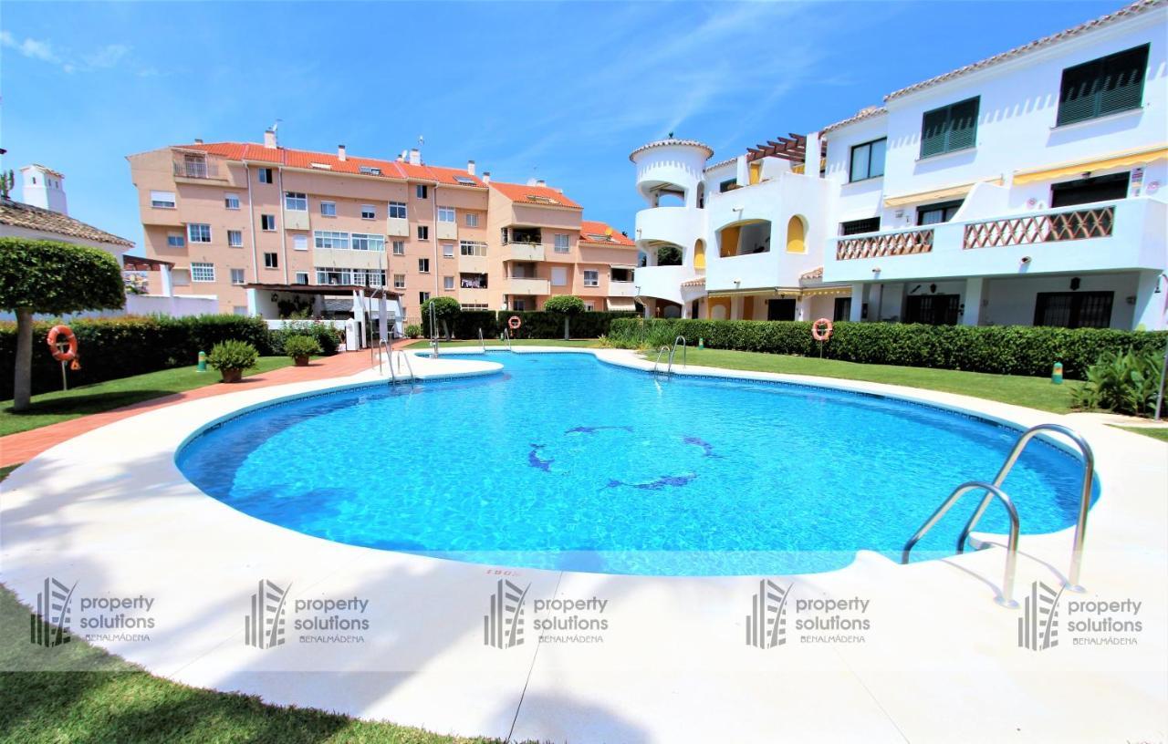Pueblo Del Parque 3 - Terraza Soleada Con Jardin - Piscina Y Playa - Urbanizacion Tranquila Apartman Benalmádena Kültér fotó