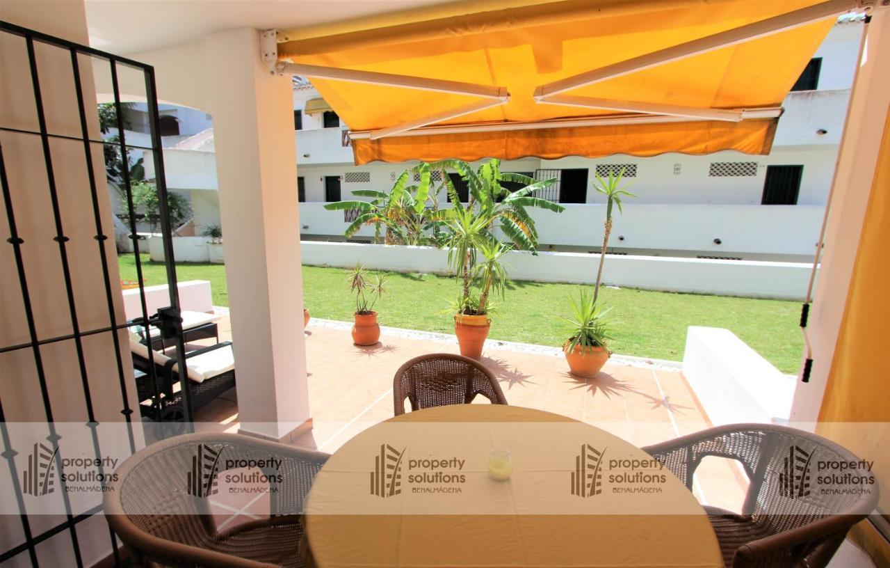 Pueblo Del Parque 3 - Terraza Soleada Con Jardin - Piscina Y Playa - Urbanizacion Tranquila Apartman Benalmádena Kültér fotó