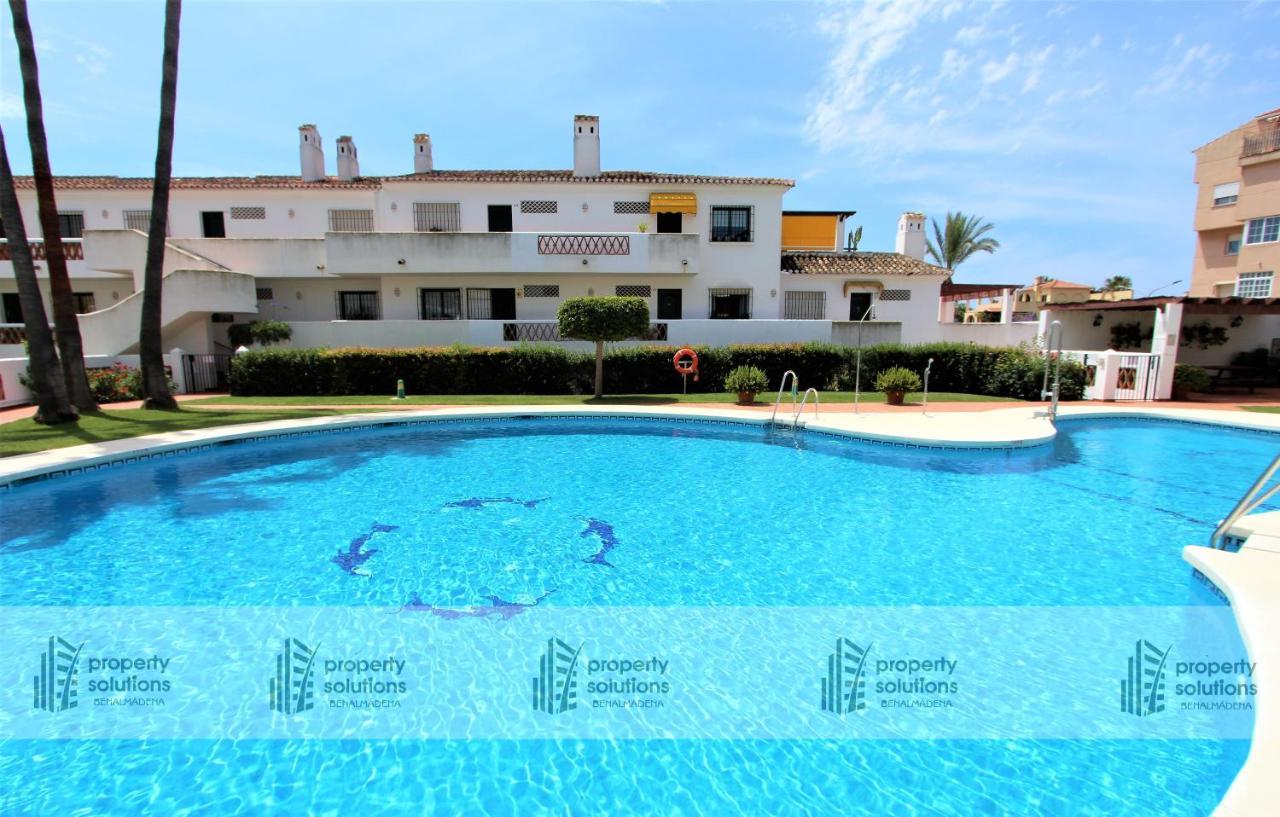 Pueblo Del Parque 3 - Terraza Soleada Con Jardin - Piscina Y Playa - Urbanizacion Tranquila Apartman Benalmádena Kültér fotó