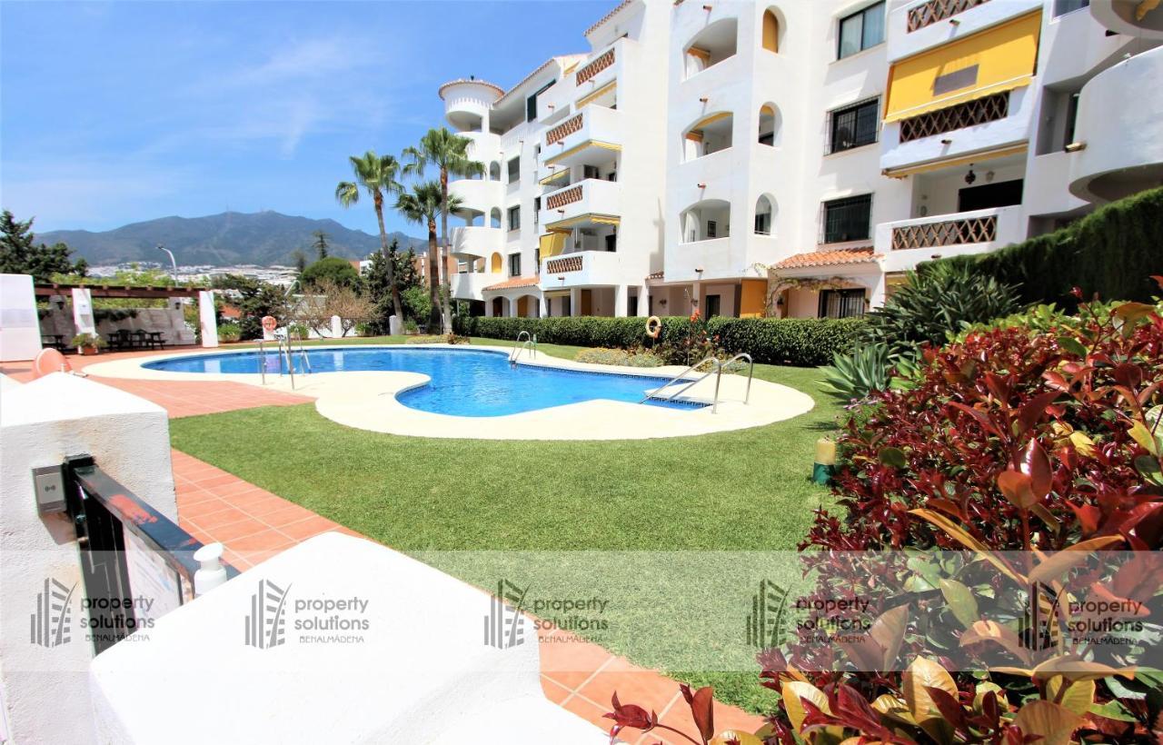 Pueblo Del Parque 3 - Terraza Soleada Con Jardin - Piscina Y Playa - Urbanizacion Tranquila Apartman Benalmádena Kültér fotó