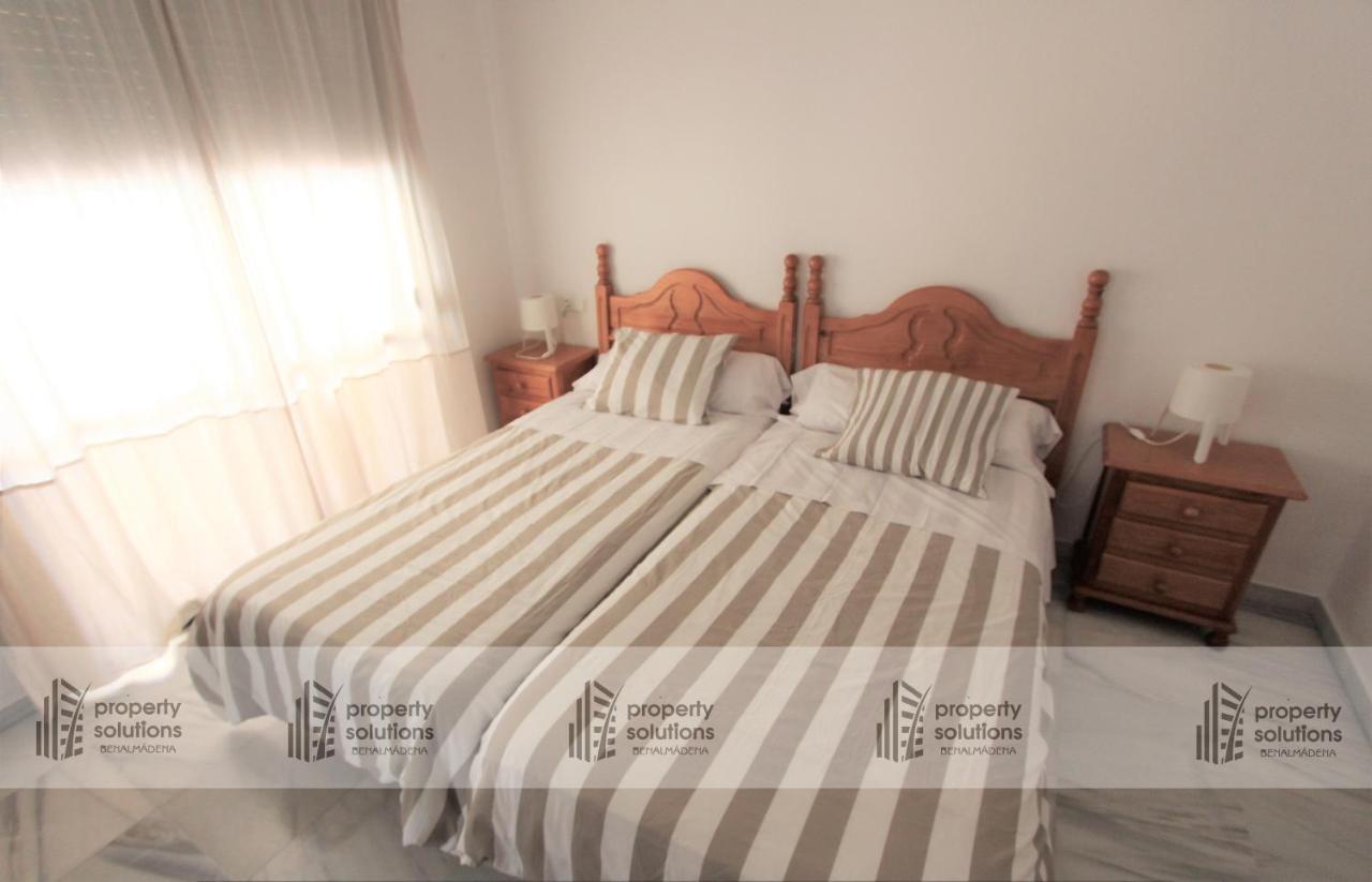 Pueblo Del Parque 3 - Terraza Soleada Con Jardin - Piscina Y Playa - Urbanizacion Tranquila Apartman Benalmádena Kültér fotó