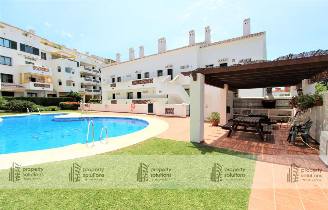 Pueblo Del Parque 3 - Terraza Soleada Con Jardin - Piscina Y Playa - Urbanizacion Tranquila Apartman Benalmádena Kültér fotó