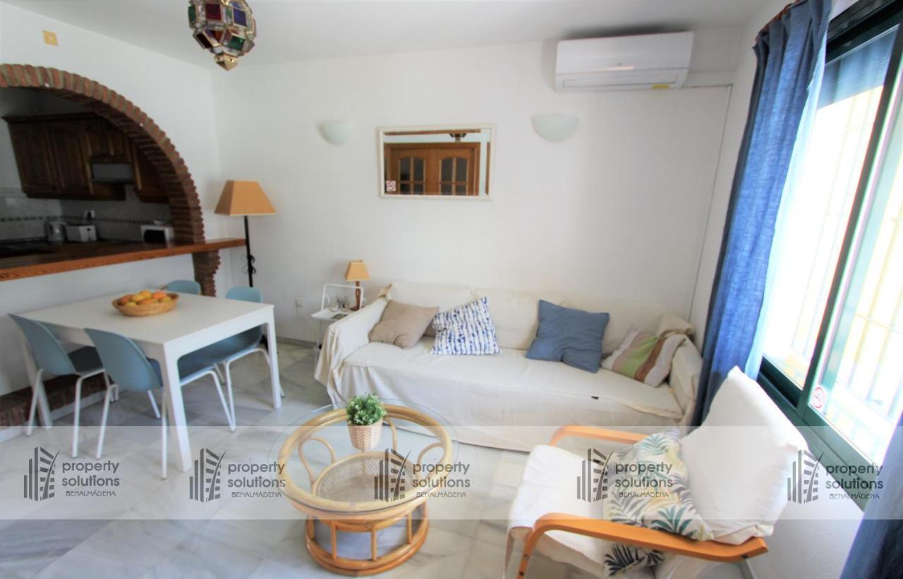 Pueblo Del Parque 3 - Terraza Soleada Con Jardin - Piscina Y Playa - Urbanizacion Tranquila Apartman Benalmádena Kültér fotó