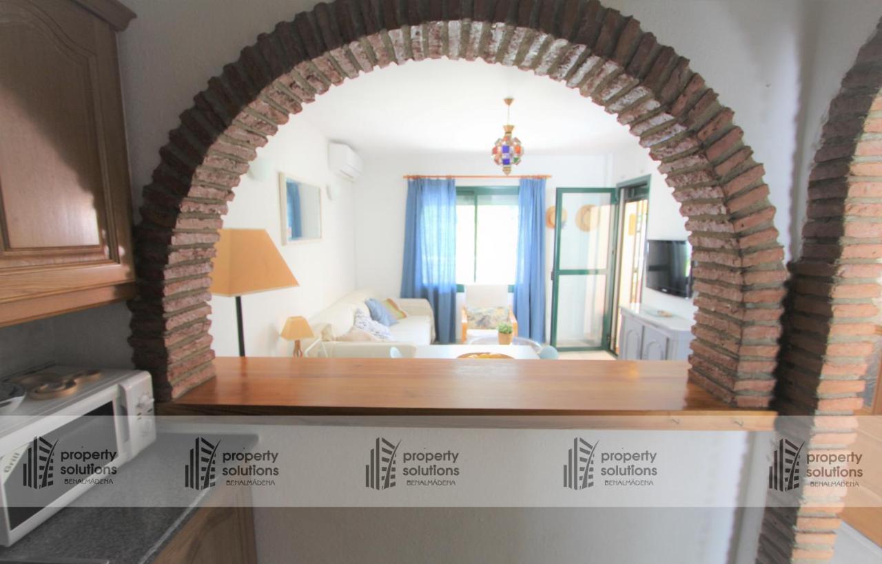 Pueblo Del Parque 3 - Terraza Soleada Con Jardin - Piscina Y Playa - Urbanizacion Tranquila Apartman Benalmádena Kültér fotó