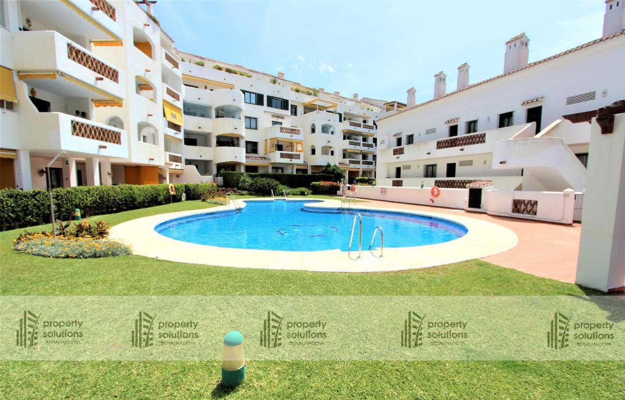 Pueblo Del Parque 3 - Terraza Soleada Con Jardin - Piscina Y Playa - Urbanizacion Tranquila Apartman Benalmádena Kültér fotó